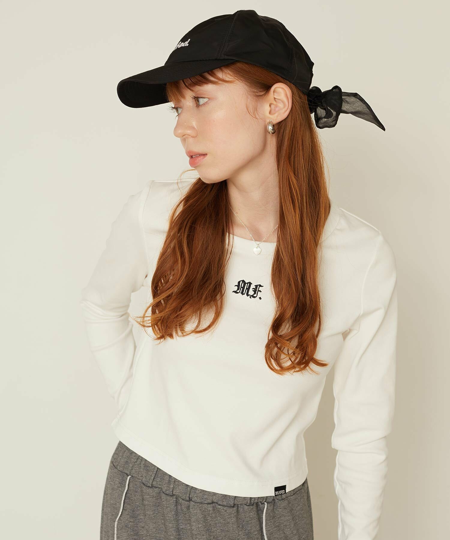 Pre-order - Milkfed MF TIGHT FIT L/S TEE