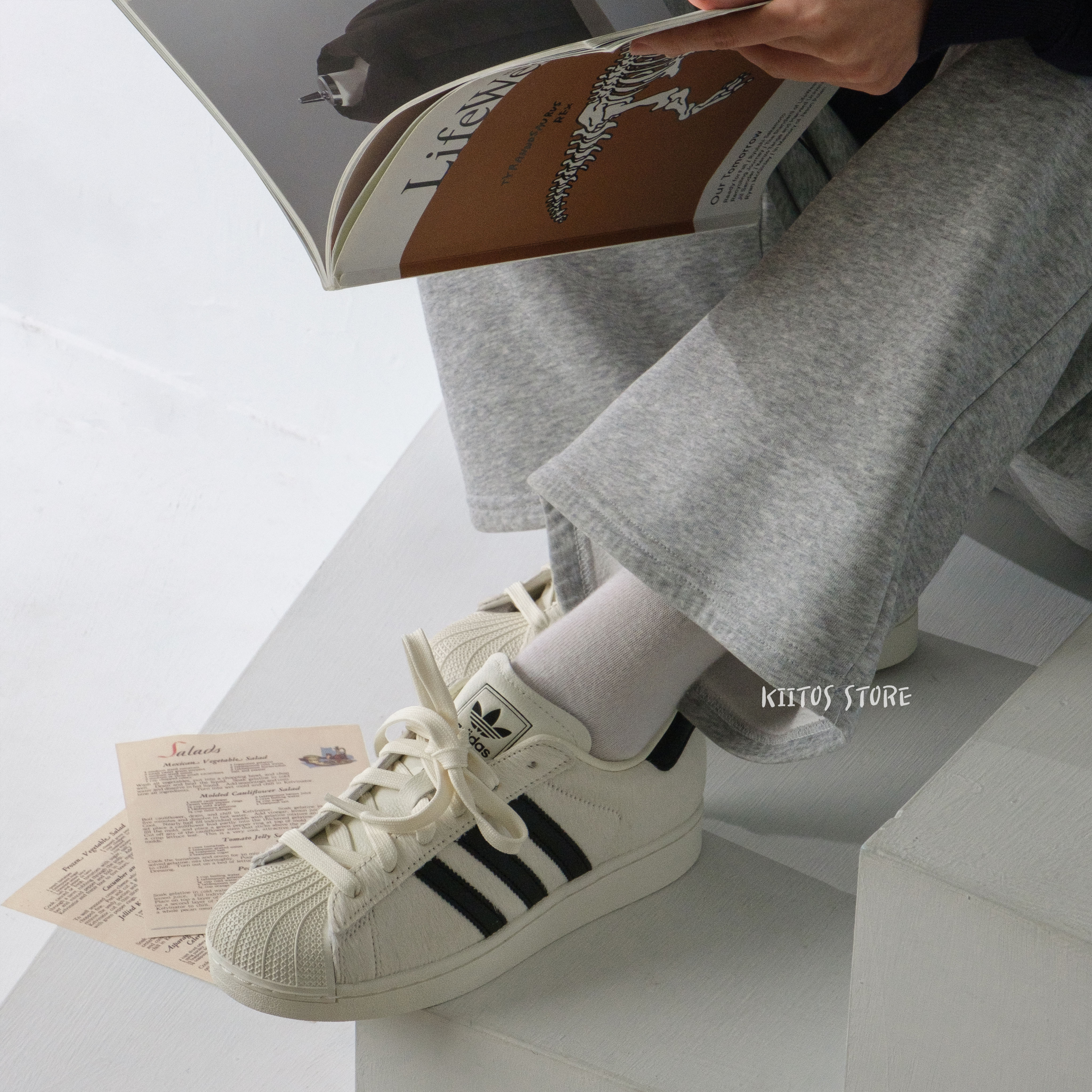 Adidas Superstar II "Blancas Ponyhair" 白馬 貝殼鞋  JQ7418