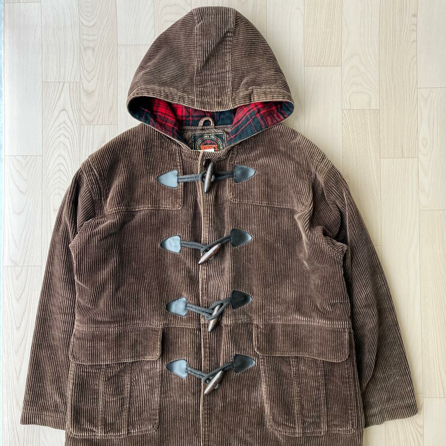 Wheel's深啡色燈芯絨漁夫褸