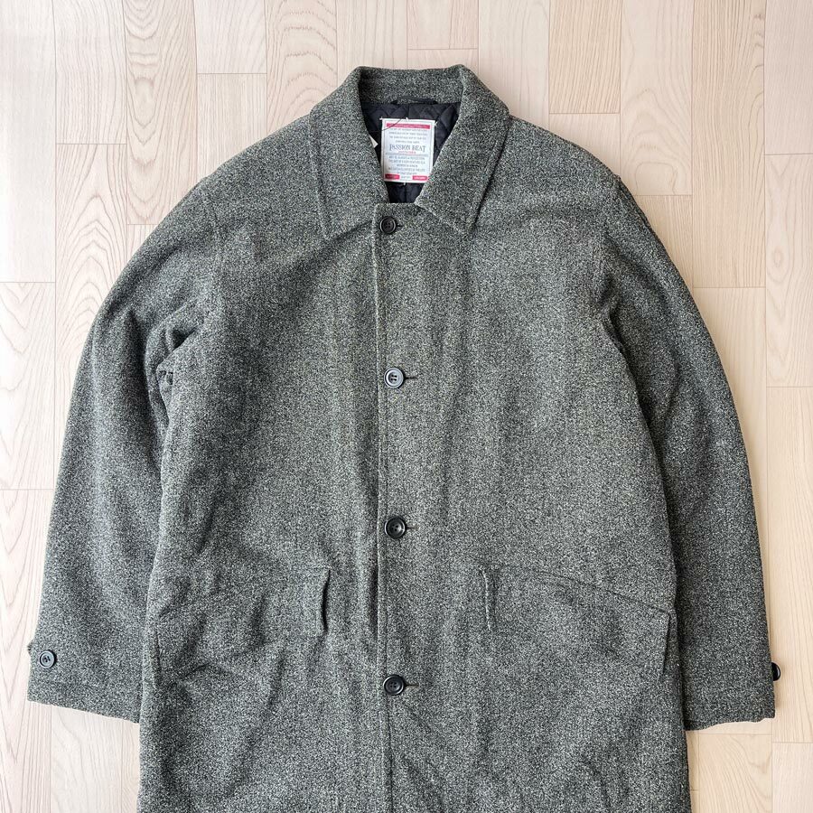 Passion Beat日本製灰色綿質長外套
