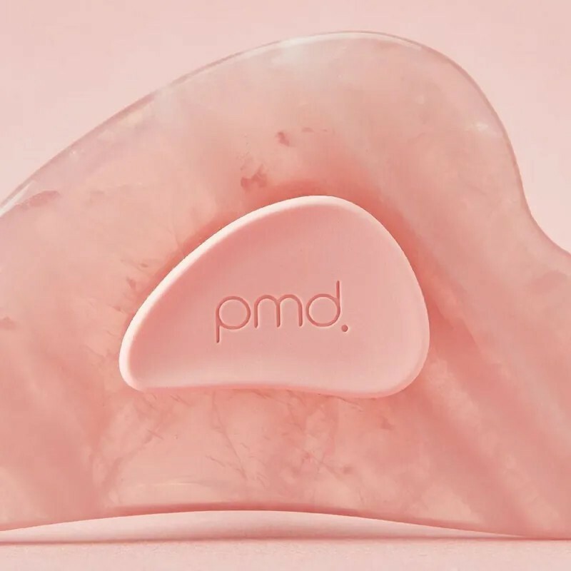 【樂森藥局】✨防手滑刮痧板✨PMD 心形玫瑰晶石刮痧板