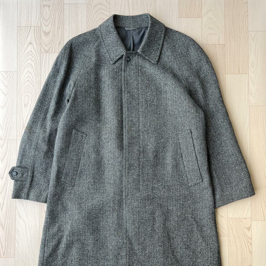 San Sebastian灰色羊毛長外套