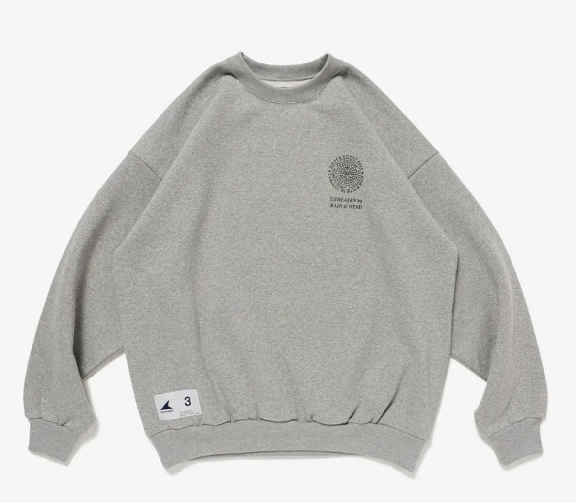 トップス DESCENDANT/UNDER THE CURRENT CREW NECK DESCENDANT/UNDER THE CURRENT CREW NECK (NAVY)
