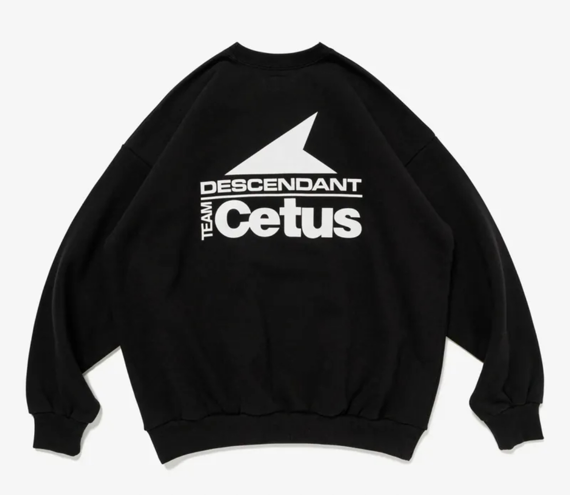 トップス DESCENDANT STERN CREW NECK DESCENDANT STERN CREW NECK 242ATDS-CNM02S