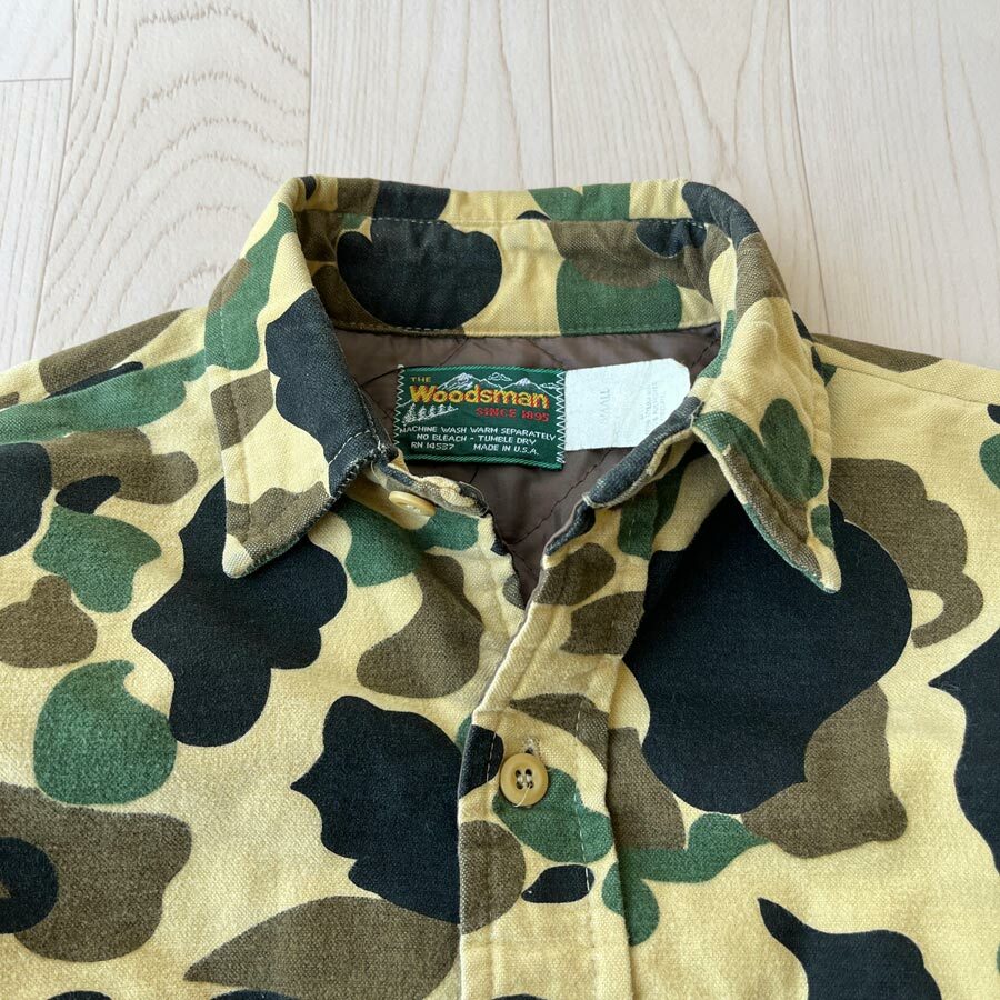 The Woodsman美國製迷彩圖案外套