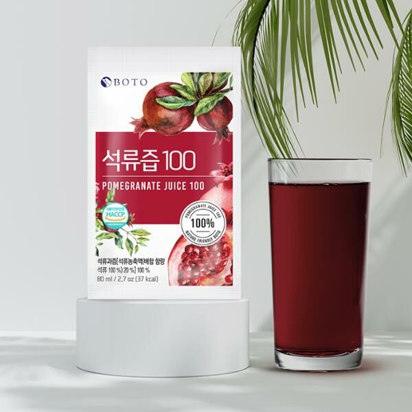 韓國 BOTO 紅石榴 石榴汁 膠原蛋白 單1包