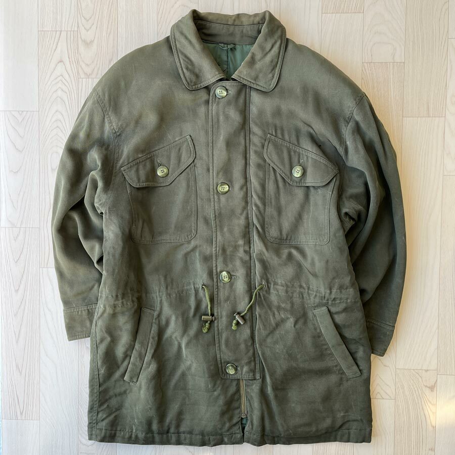 RAIKA日本製墨綠色軍褸