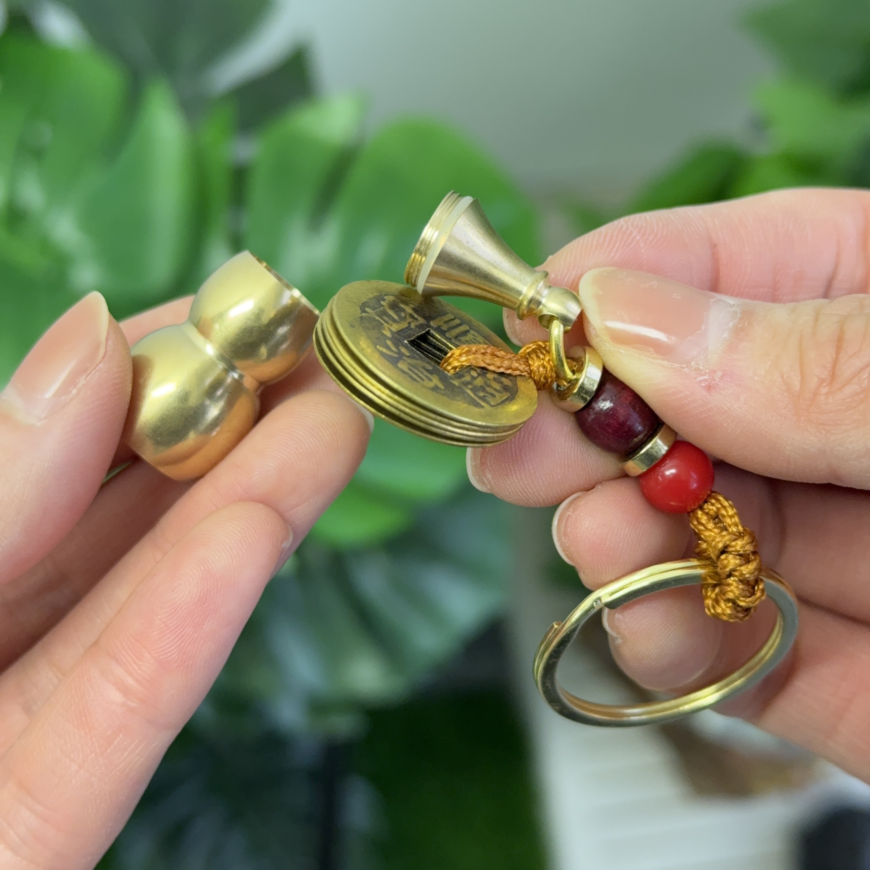 銅製葫蘆五帝錢