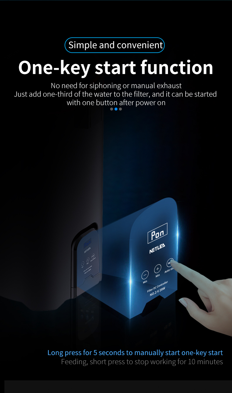 NETLEA External Canister Filter No.1 & No.2