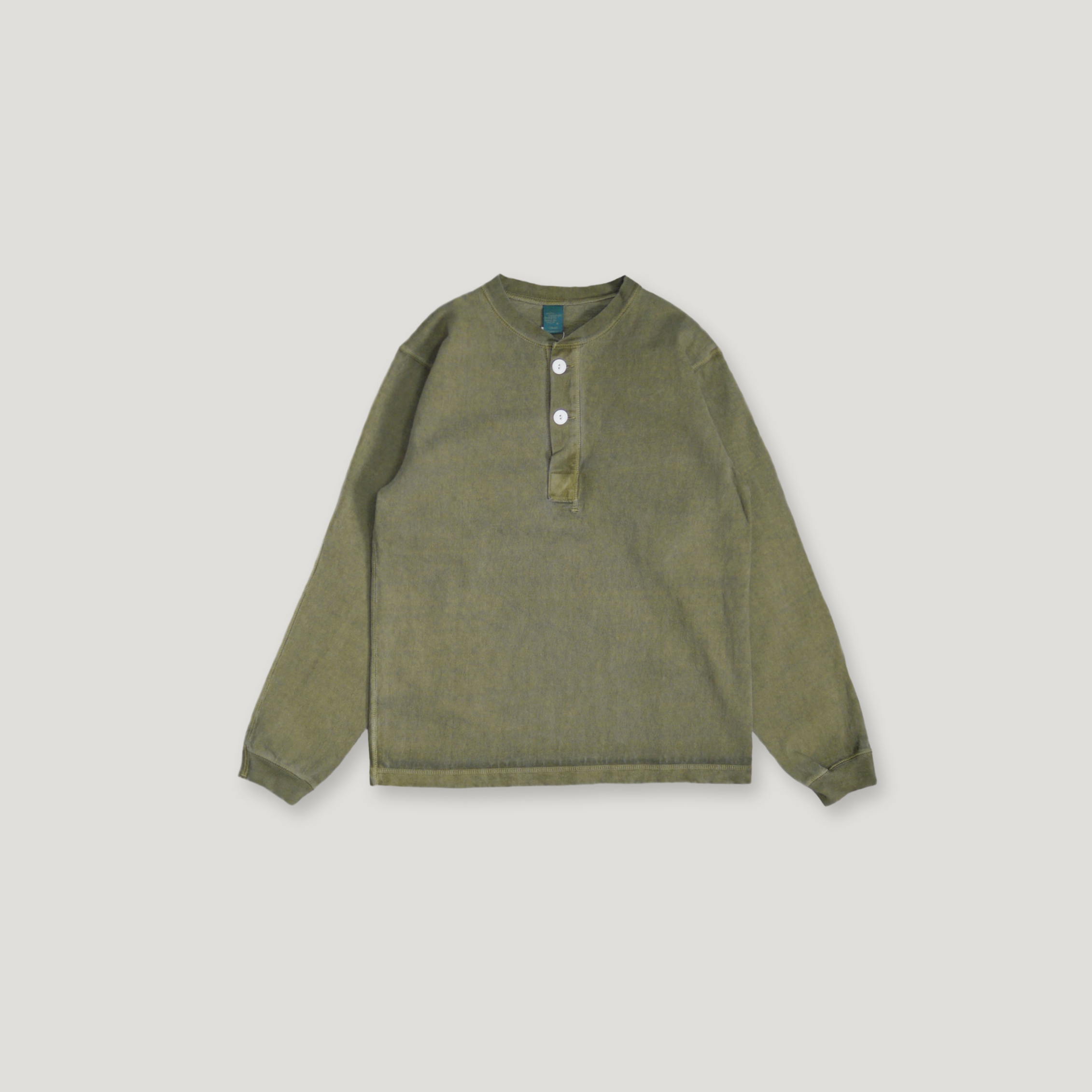 GOOD ON LS Heavy Henley Tee ╭ 3色 ╮