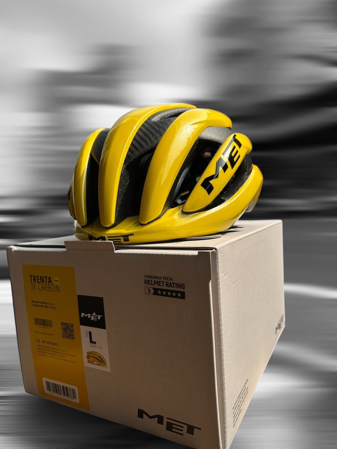 MET TRENTA 3K CARBON MIPS JAUNE LIMITED EDITION 環法冠軍限量版