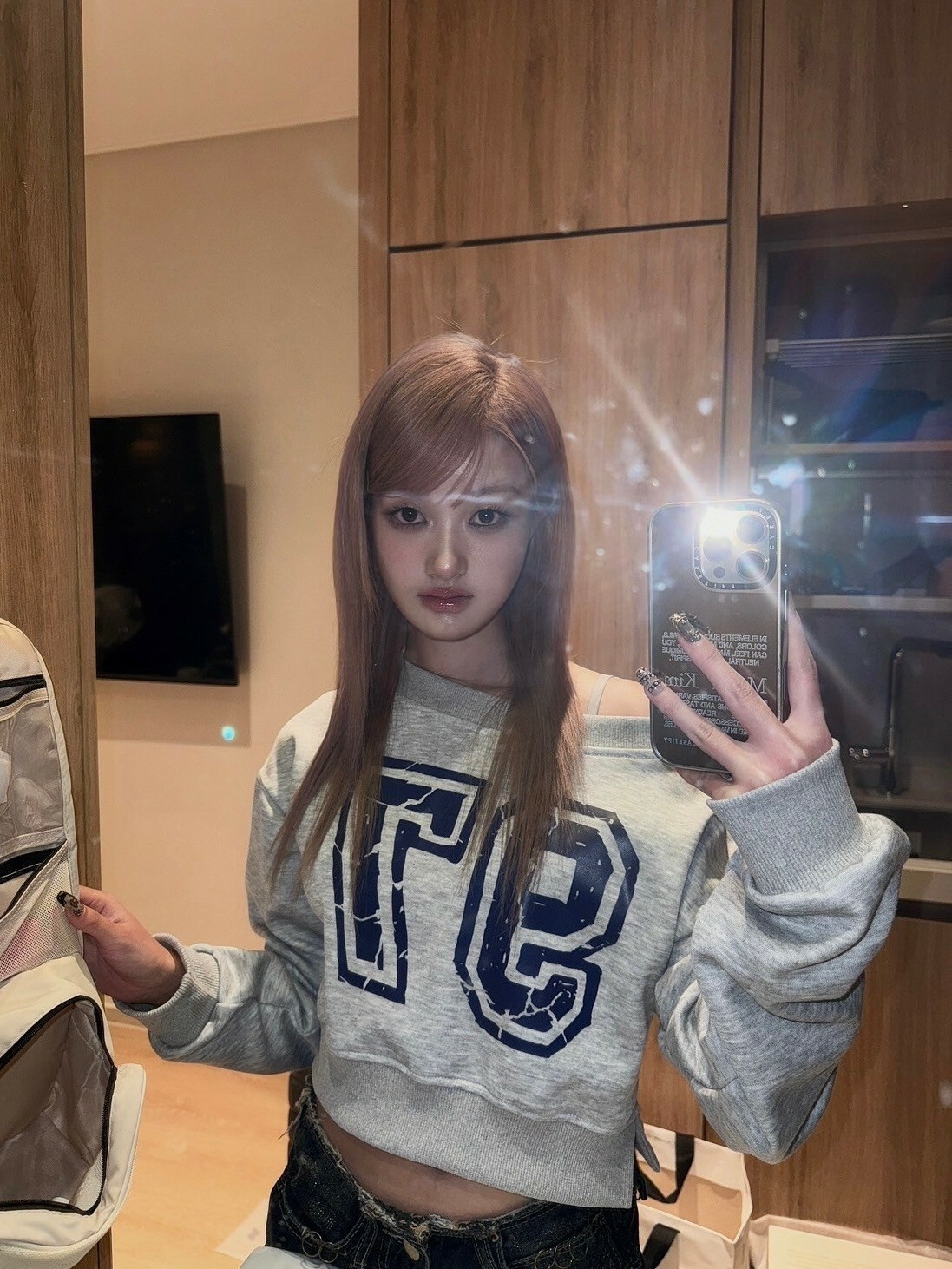 美式甜心🧁97斜肩上衣