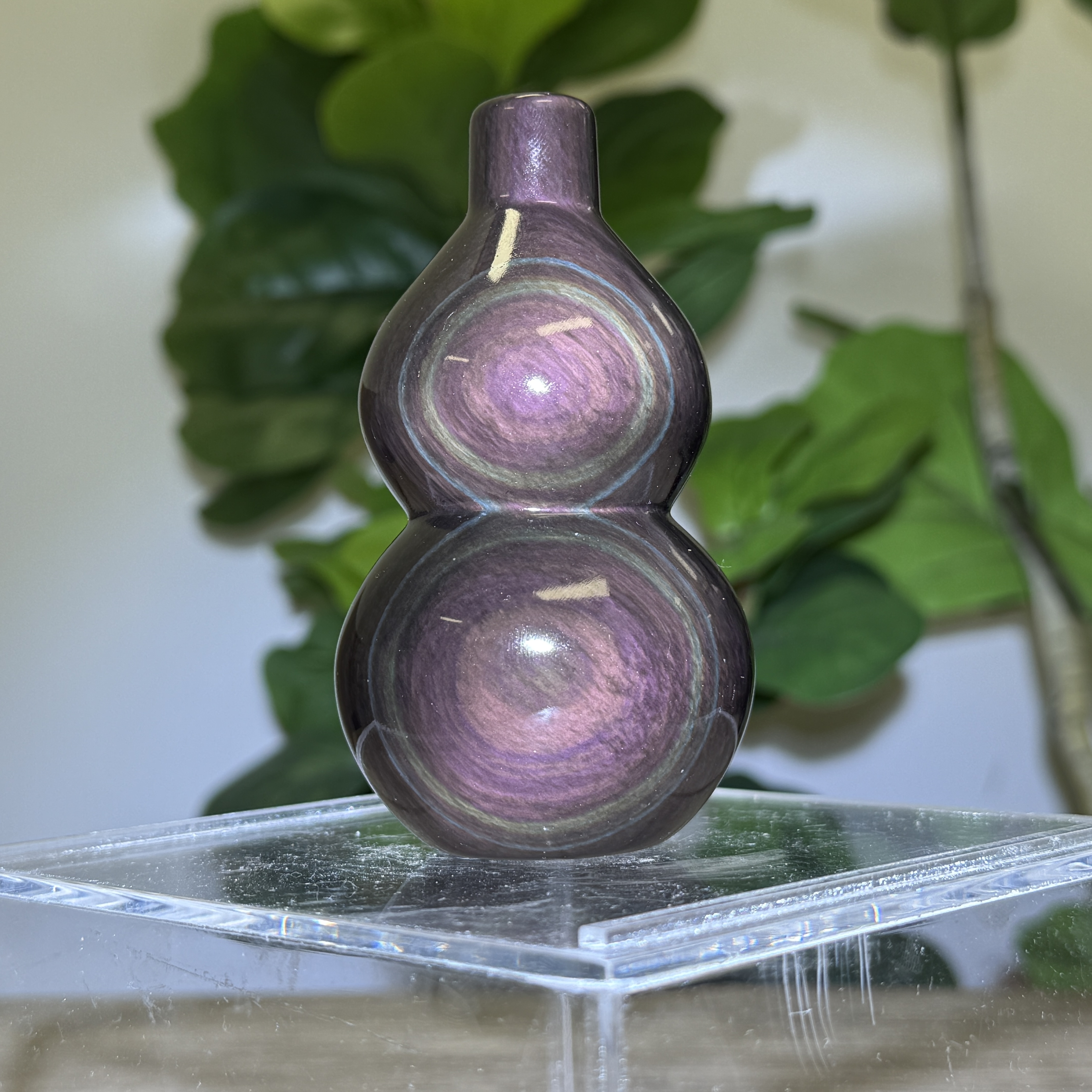 黑曜石葫蘆 10.3cm RBB1618