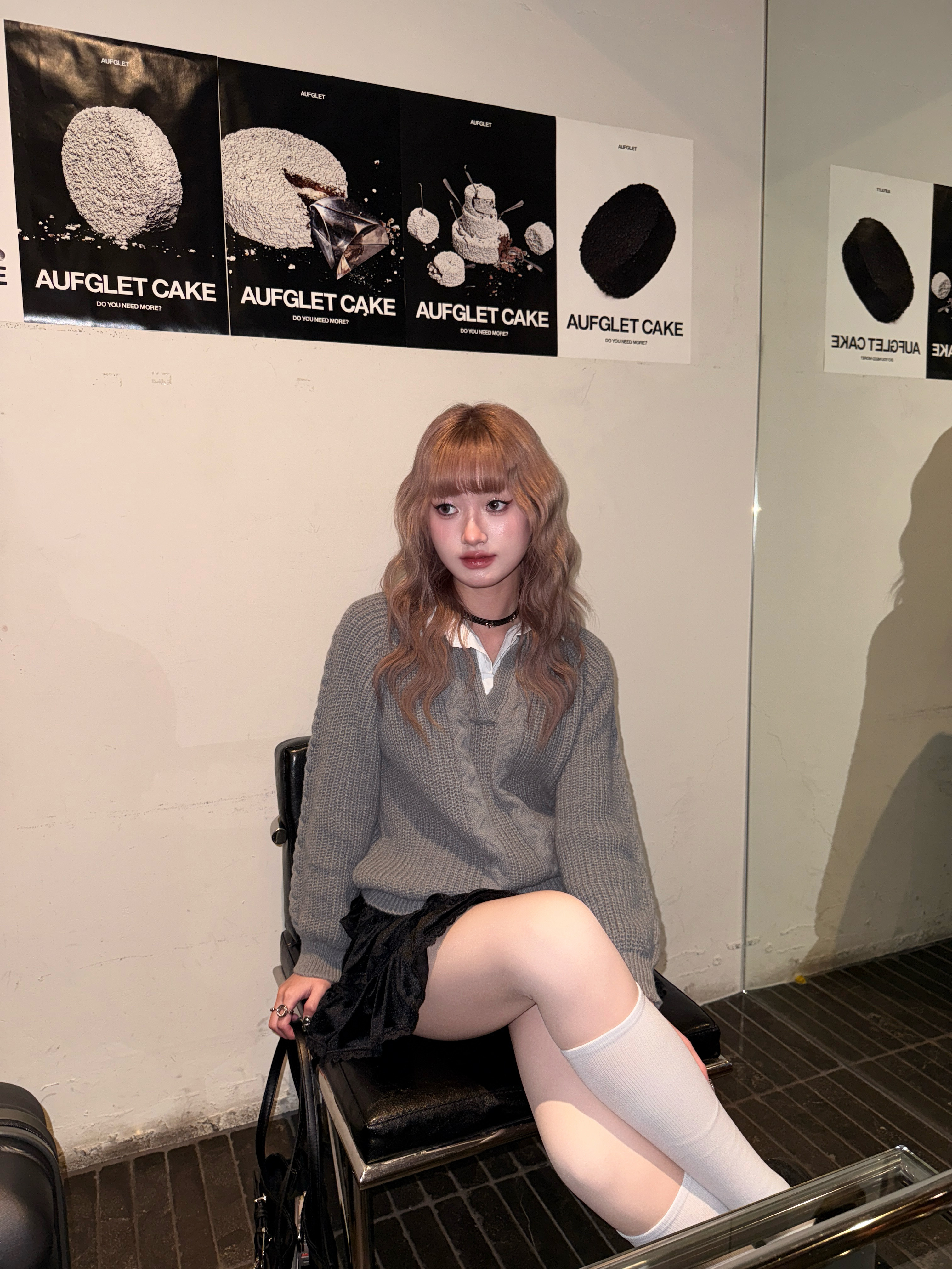 韓女的早春🌼慵懶系假兩件毛衣2colors