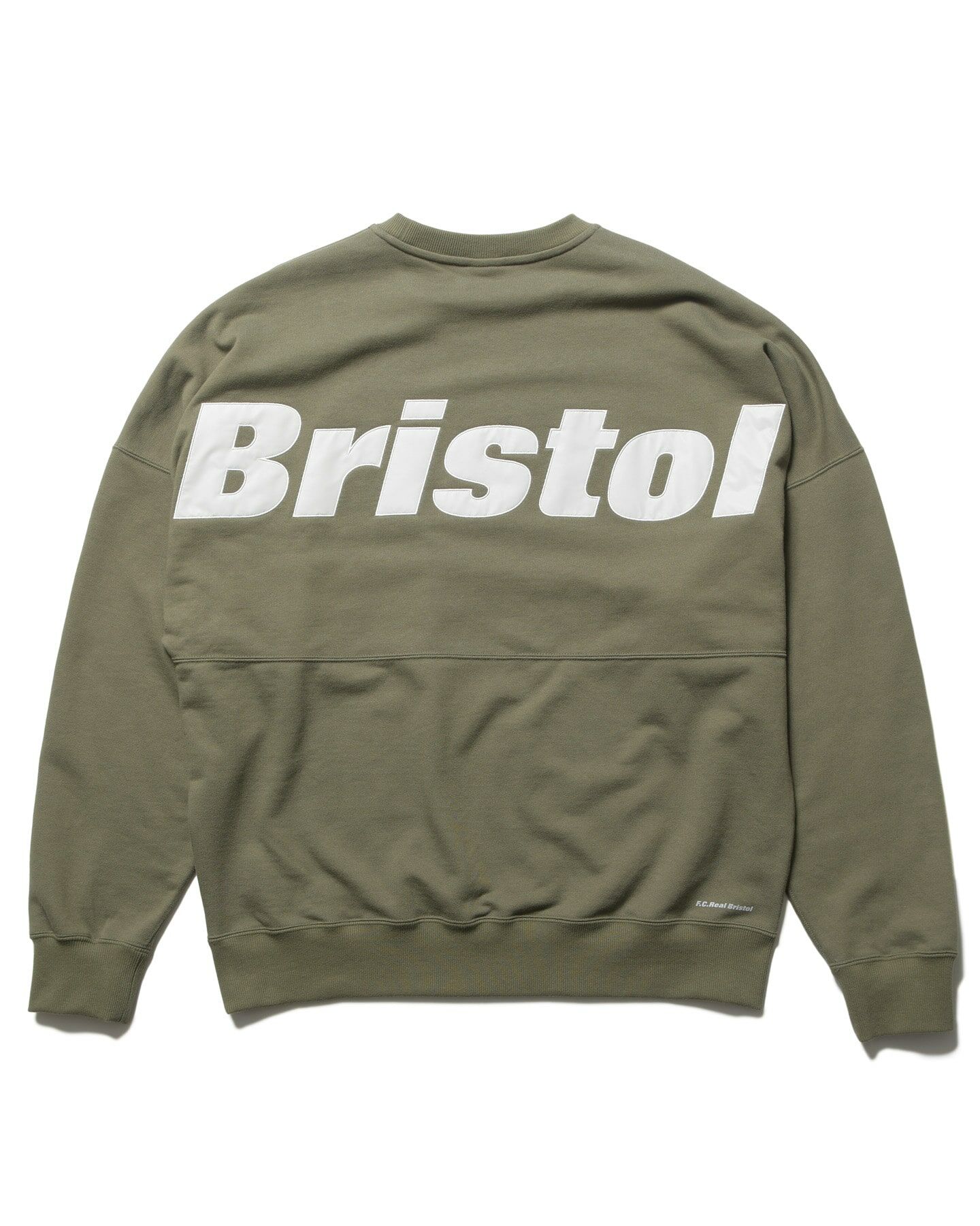 F.C.Real Bristol BIG LOGO CREWNECK BAGGY SWEAT FCRB-25