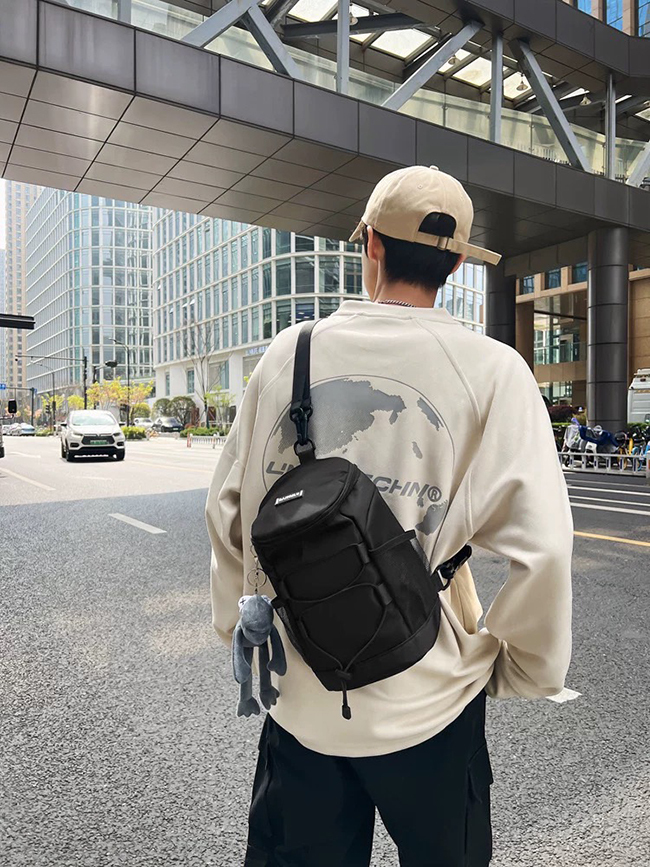 情侶簡約日常好搭多揹法包包-(少量現貨)