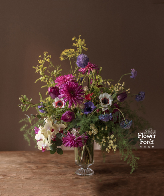 投瓶鮮桌花 | 鮮花