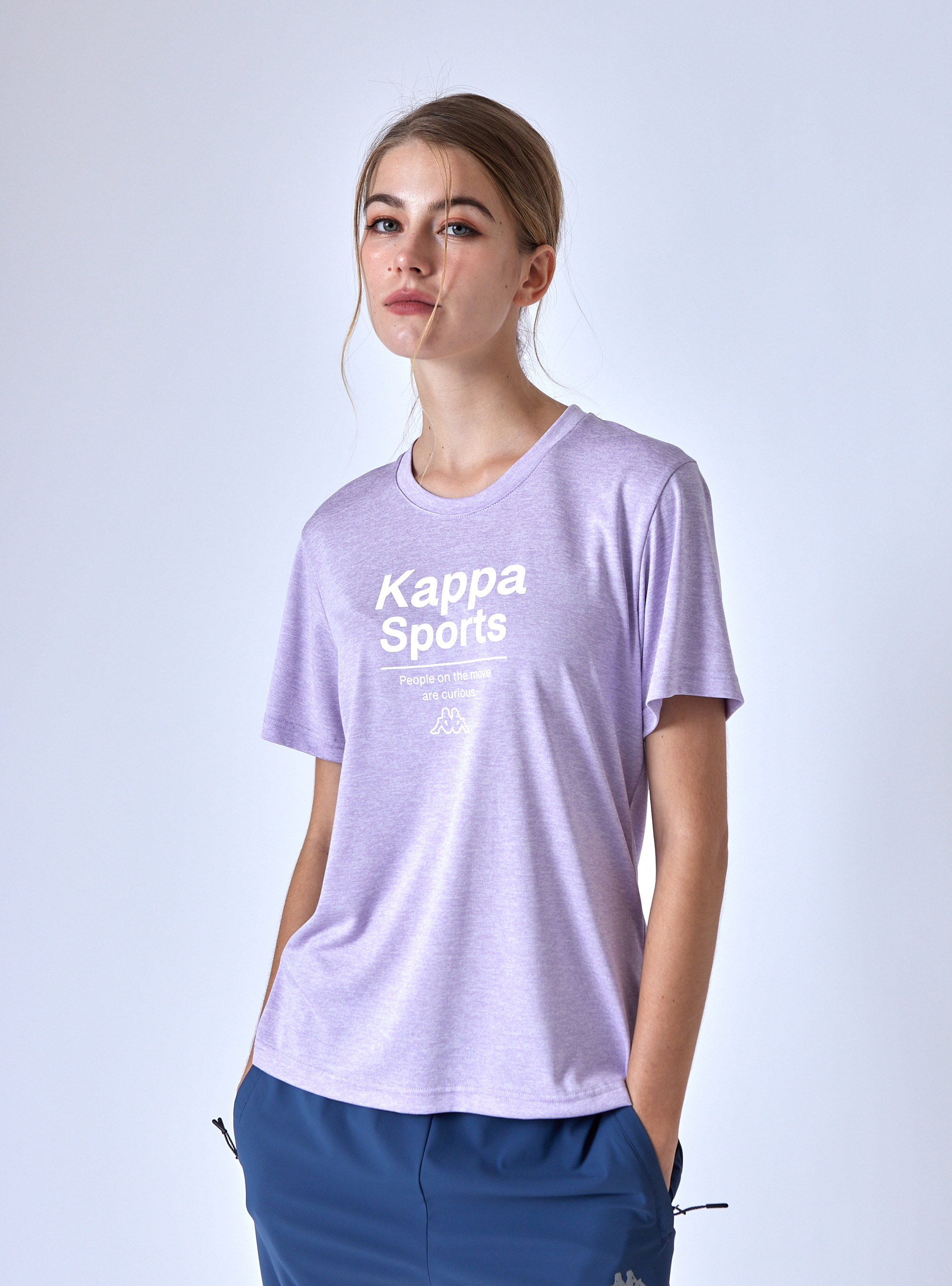 女款 吸濕排汗涼感印花T-Shirt