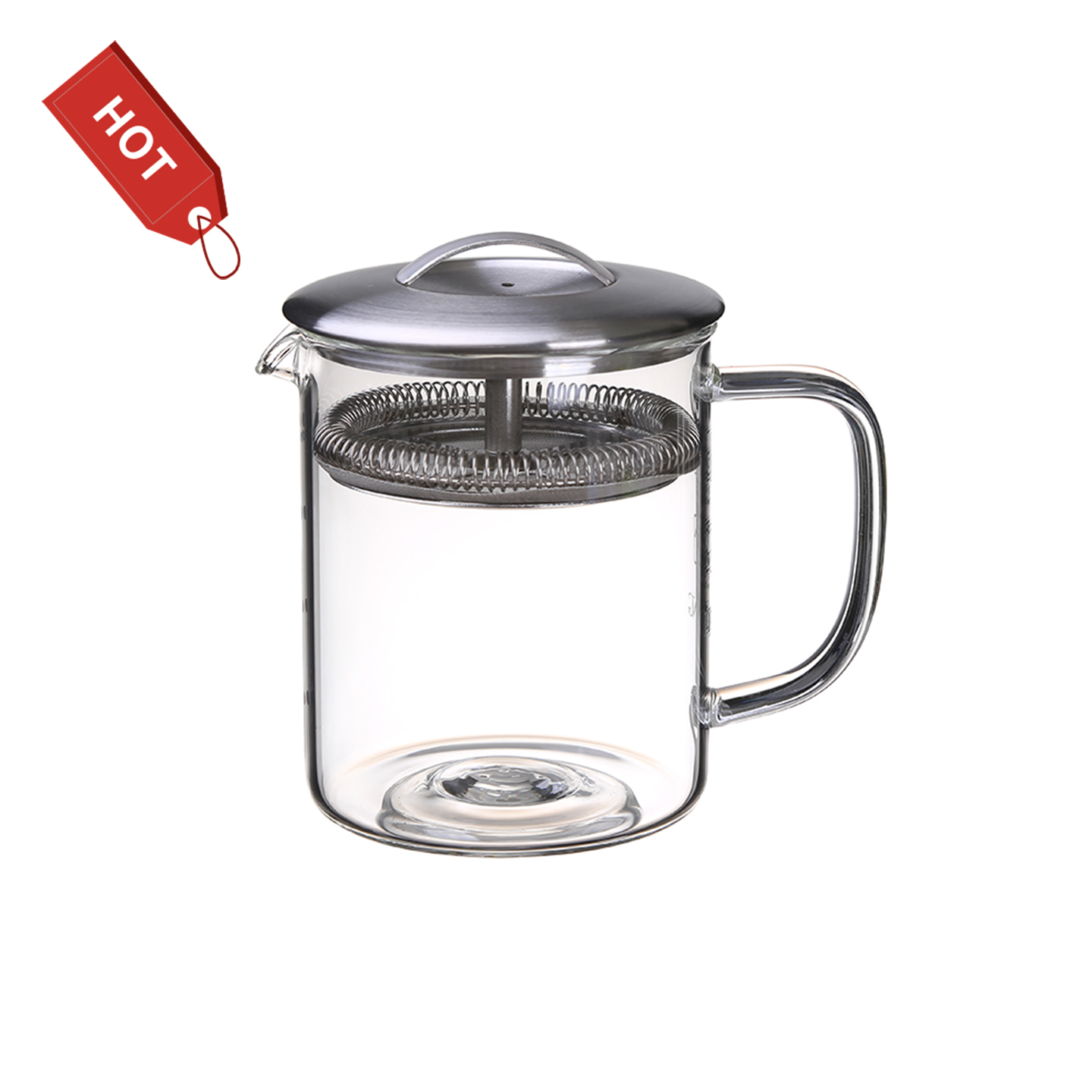 茶大師-單層玻璃壺(400ml)|熱銷15年