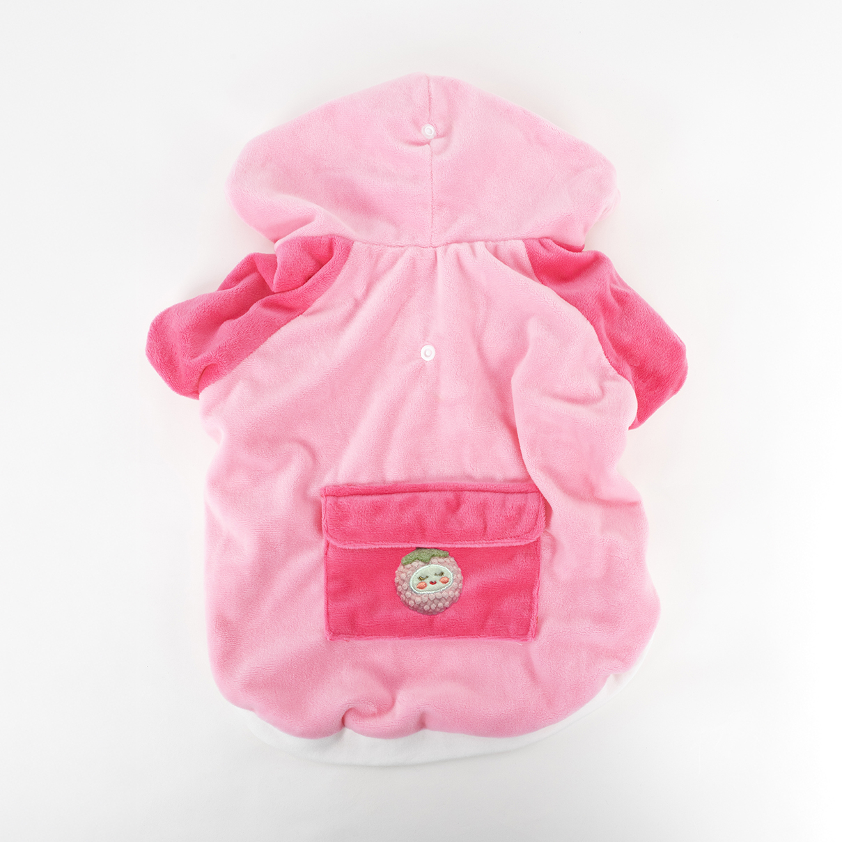 Velvet Hoodie Jacket (Pink)