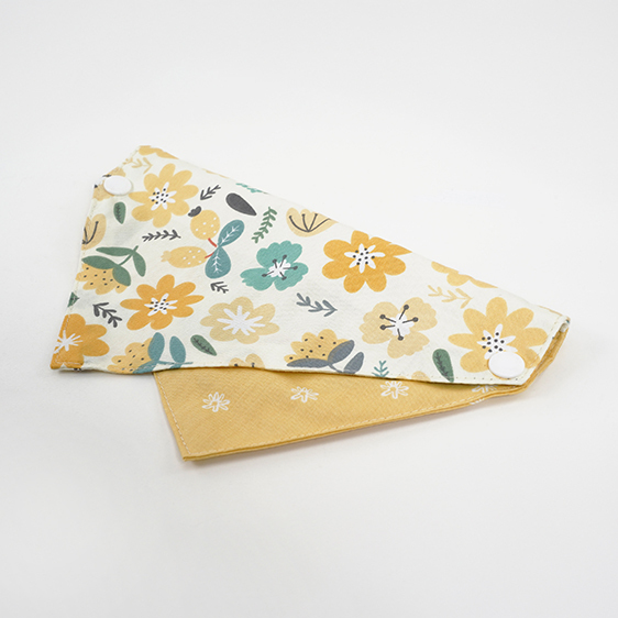Double-sided Bandana (Yellow Flower)