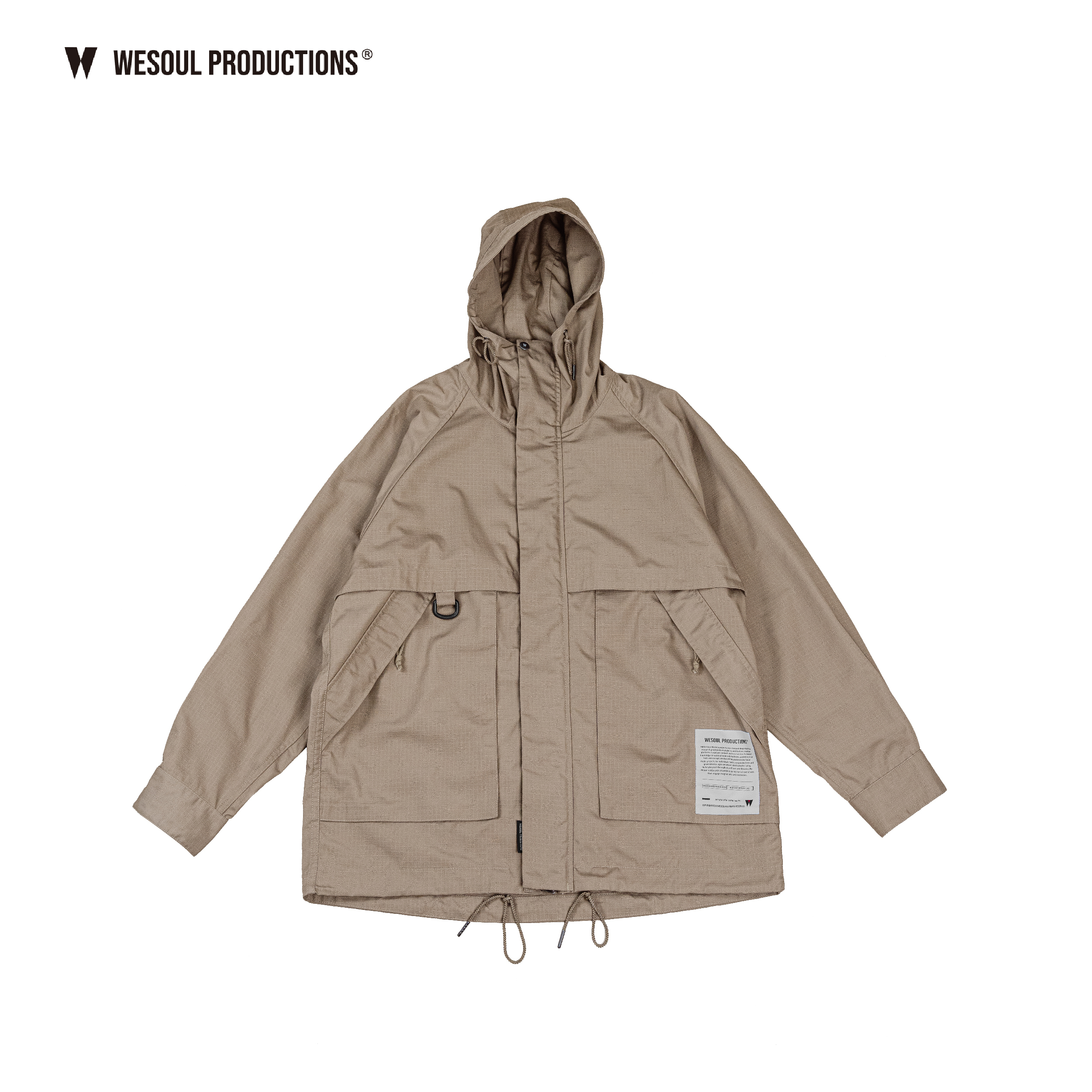 WSP－FUNCTIONAL HARD SHELL 難燃戶外多功能外套｜卡其