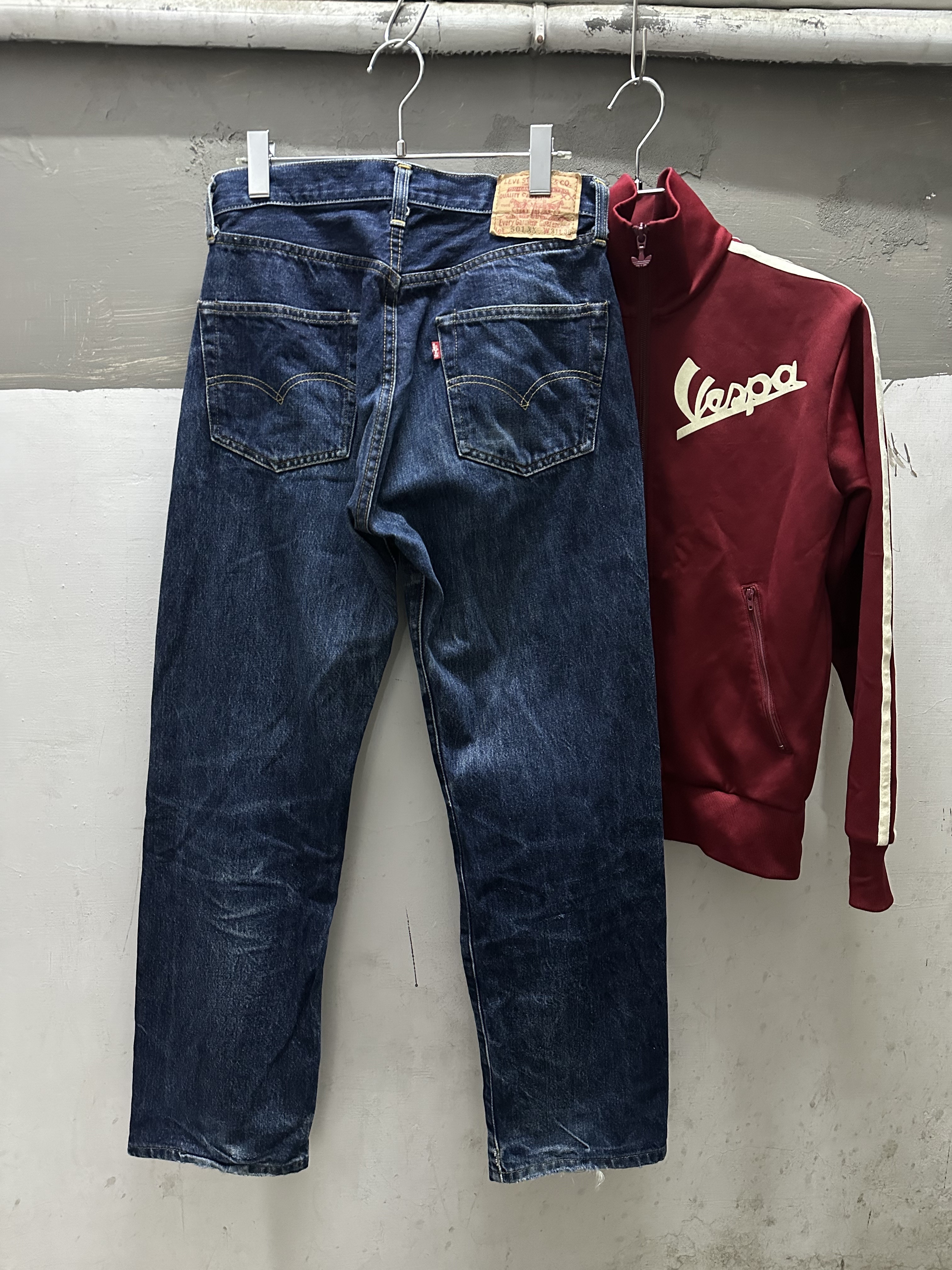 90s 復刻版LVC LEVI’S 501XX Made in USA *Hige