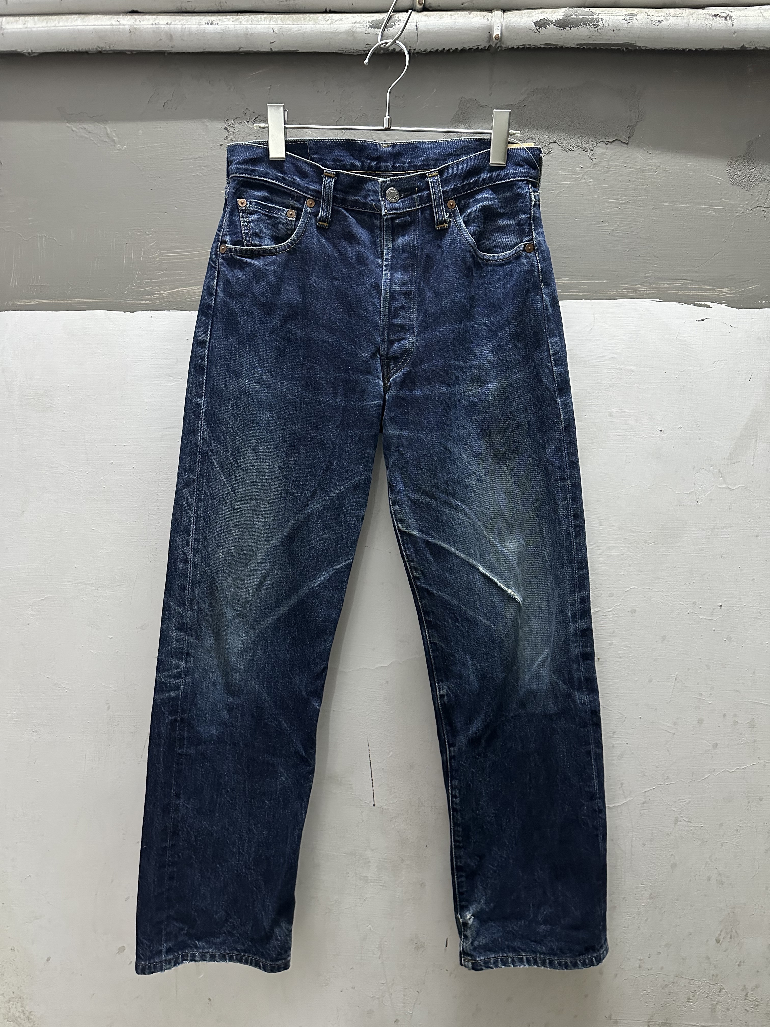 90s 復刻版LVC LEVI’S 501XX Made in USA *Hige