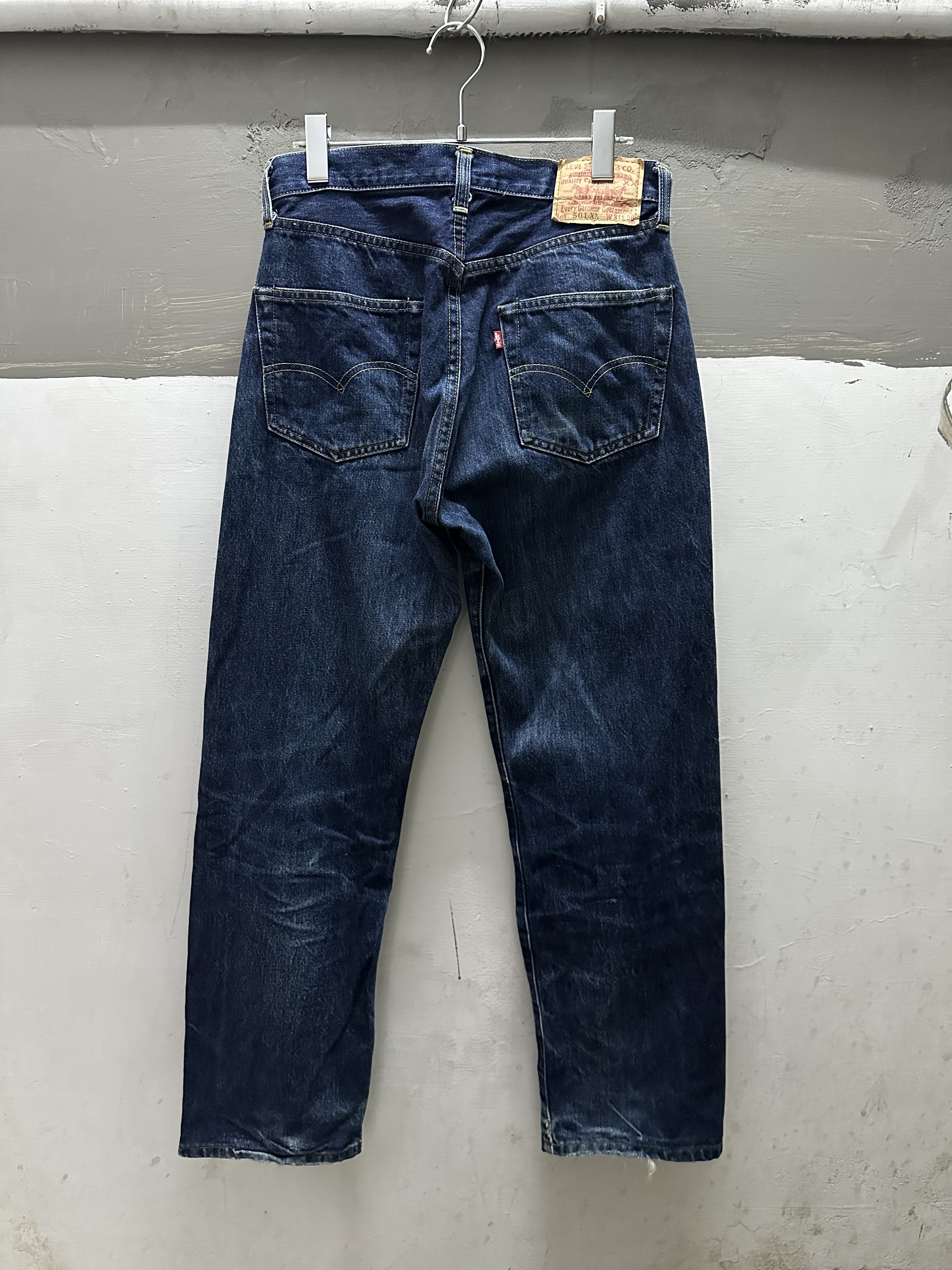 90s 復刻版LVC LEVI'S 501XX Made in USA *Hige