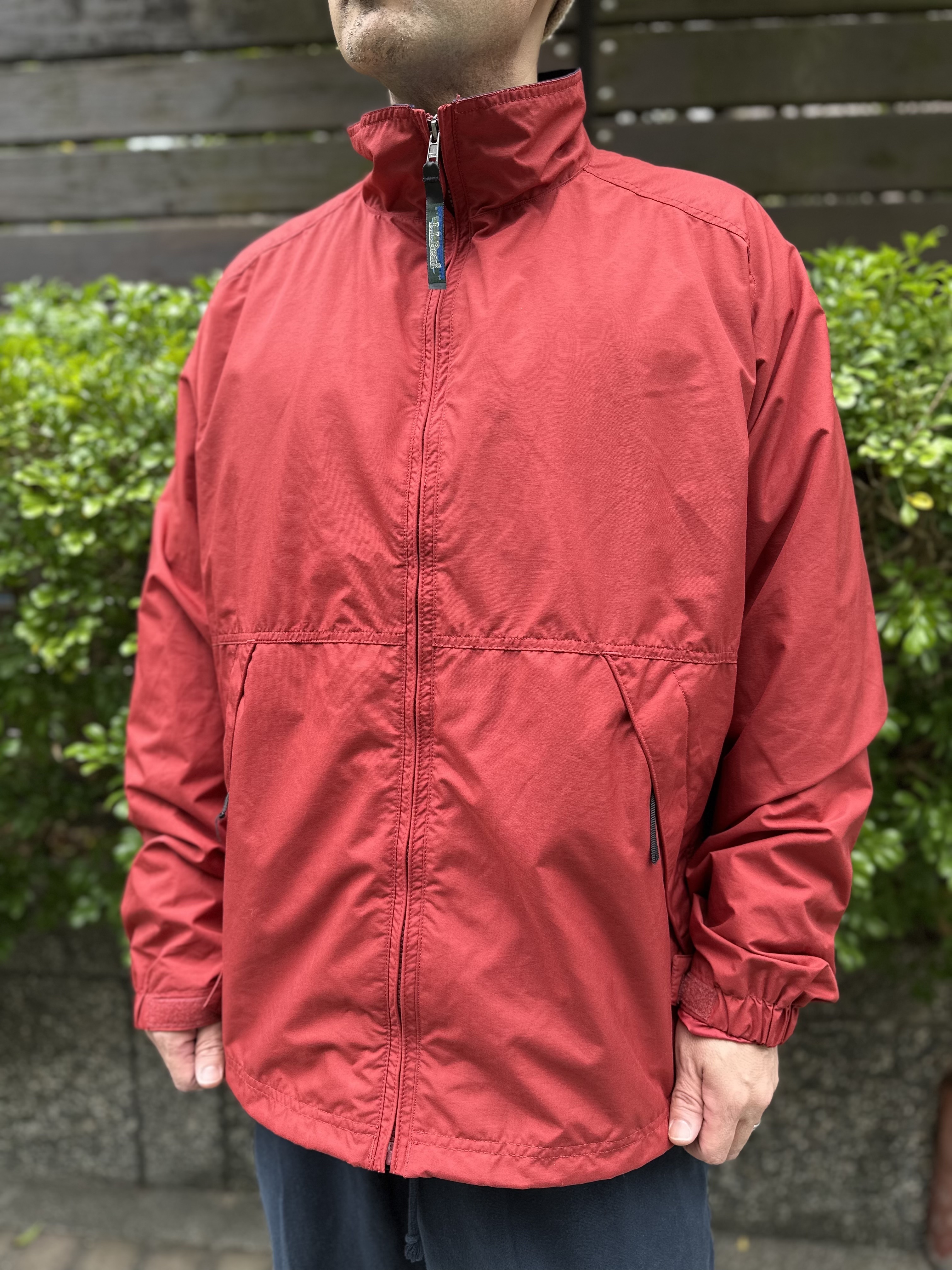 90s LL Bean Nylon Outdoor Jacket Made in Taiwan