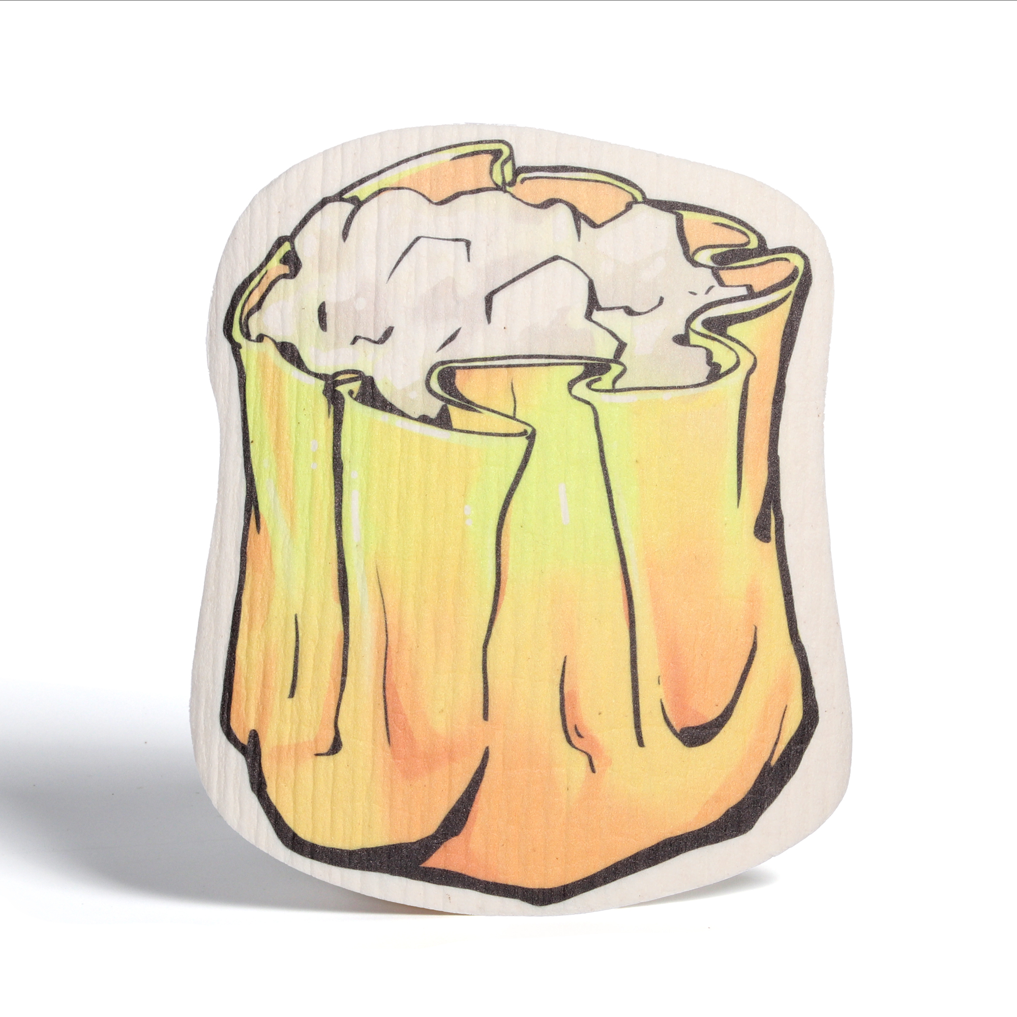 LEAFFY daichafan fish shumai eco friendly cellulose sponge cloth