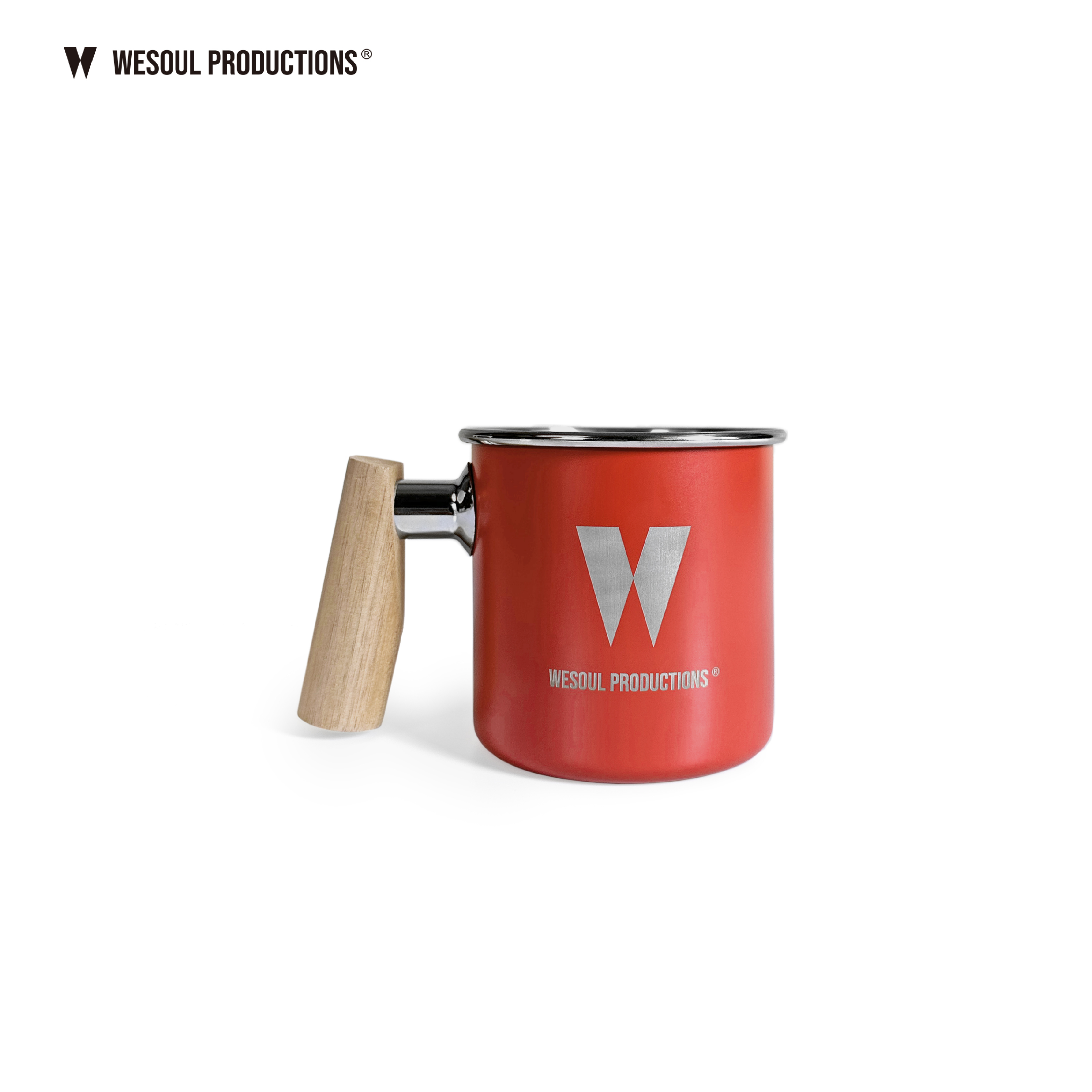 WSP－WOODEN HANDLE MUG | 木柄鐵杯