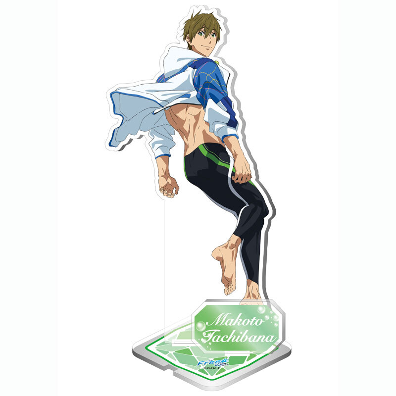 Free!十周年-巨大壓克力人型牌-真琴巨巨