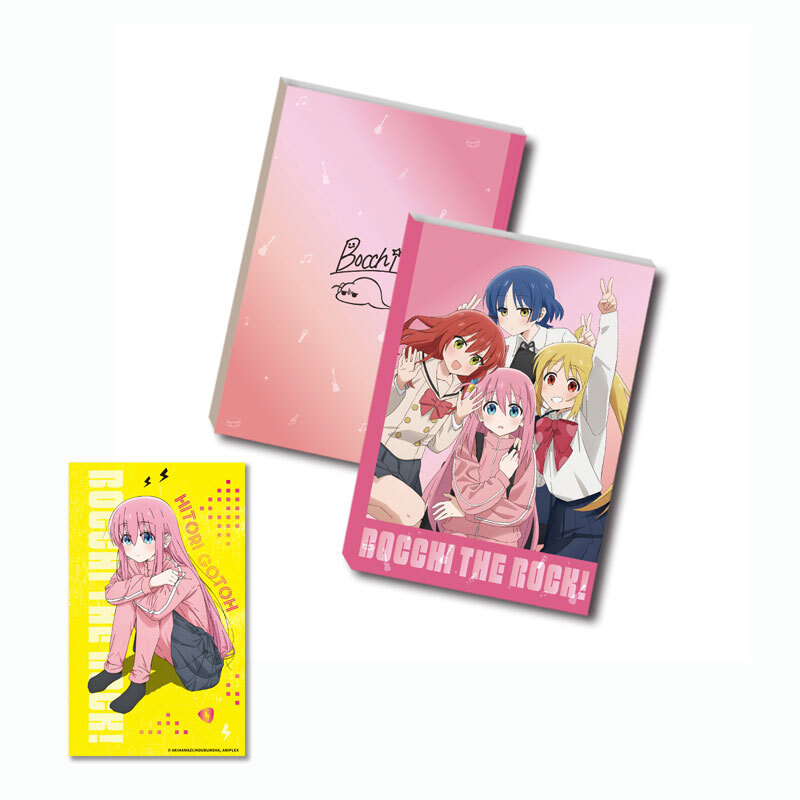 孤獨搖滾!-16K膠裝筆記本-粉色孤獨