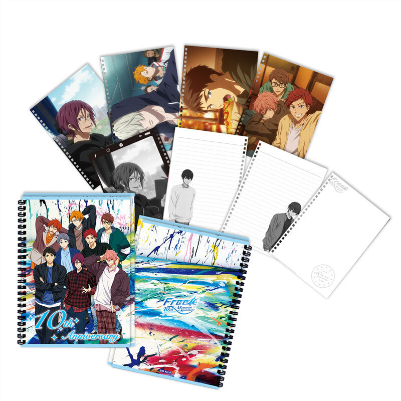 Free!十周年-A5圈裝筆記本-十週年Ver.2