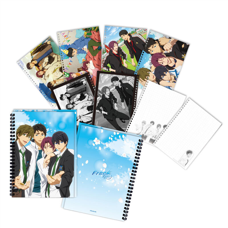 Free!ES-A5圈裝筆記本-櫻+藍高校
