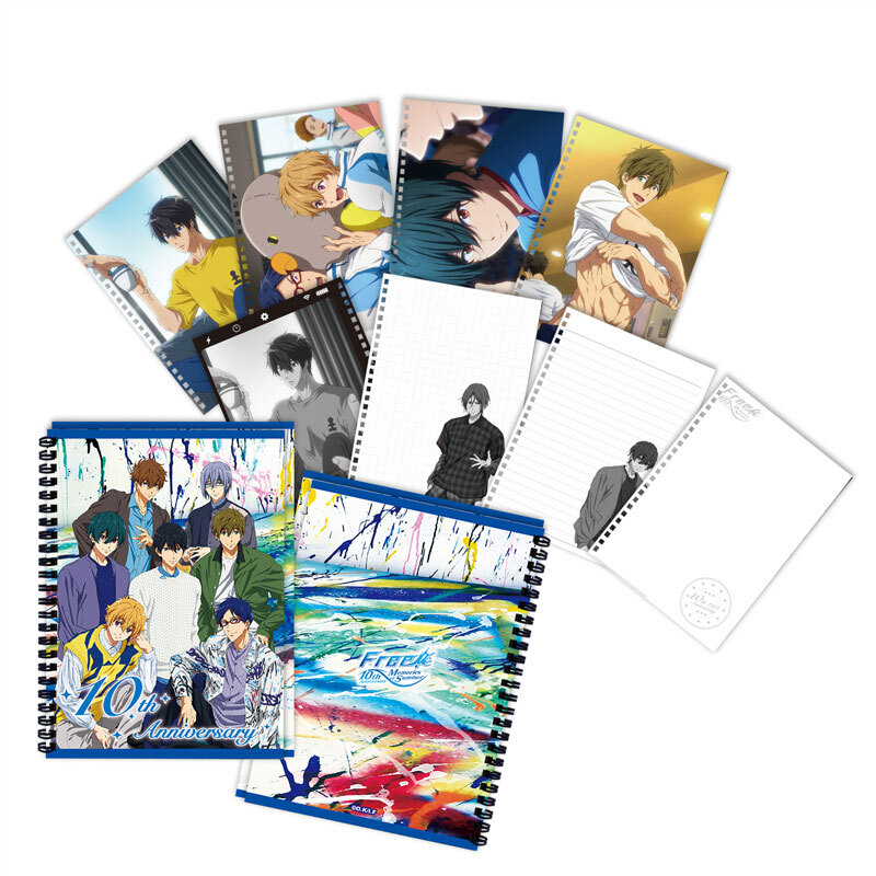 Free!十周年-A5圈裝筆記本-十週年Ver.1