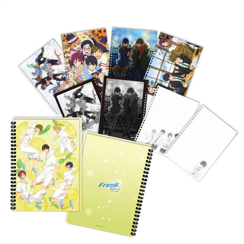 Free!ES-A5圈裝筆記本-檸檬蘇打