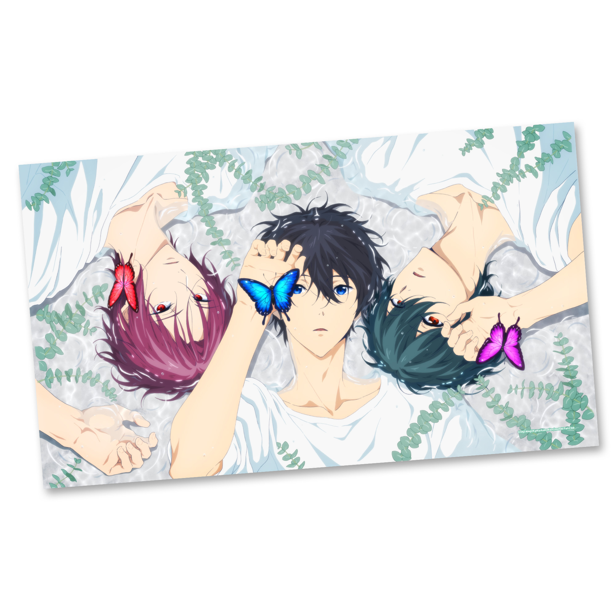 Free!-Dive to the Future-電競滑鼠墊-蝶倒