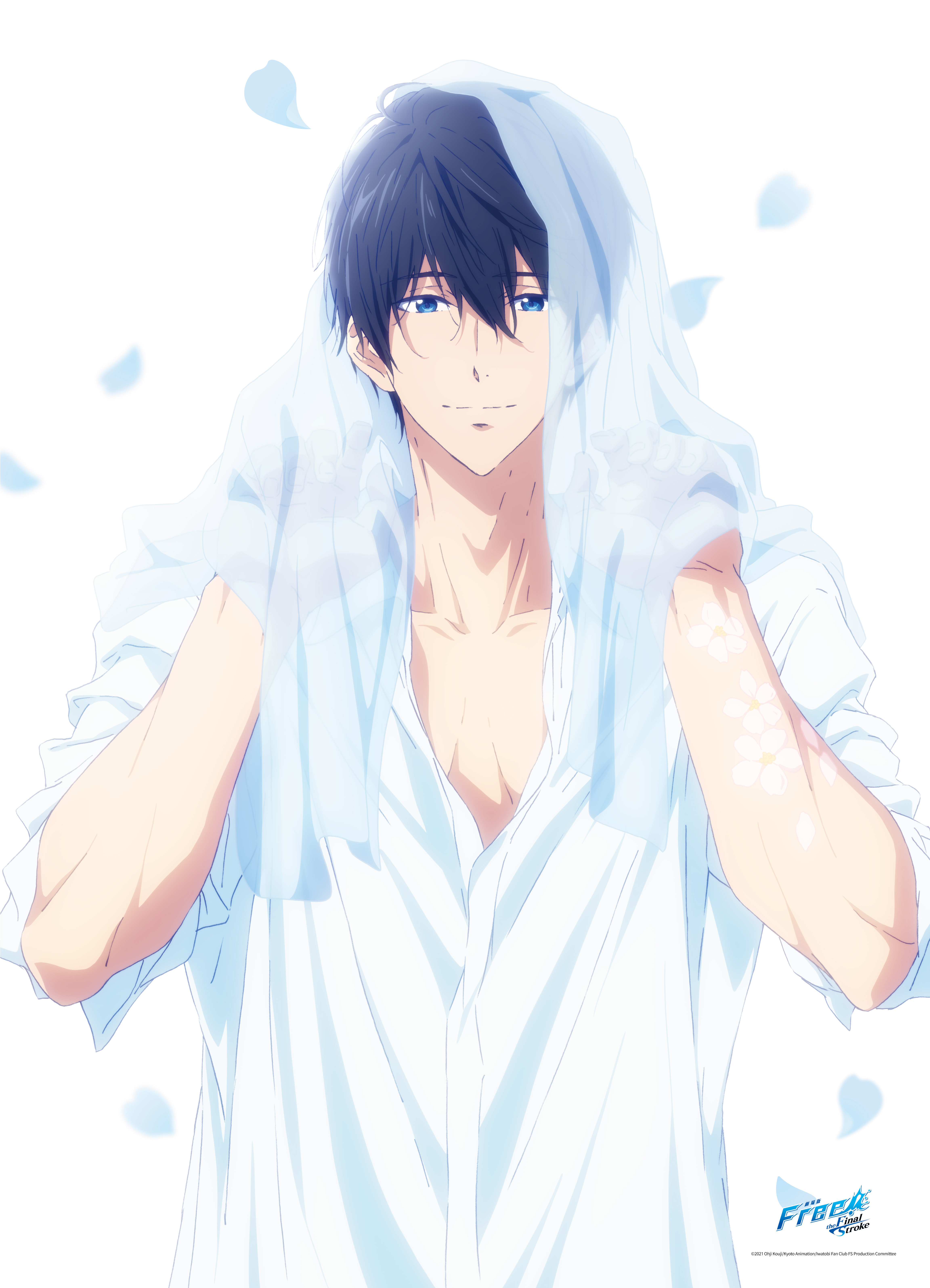 Free! -the Final Stroke-4K塑膠海報-遙藍