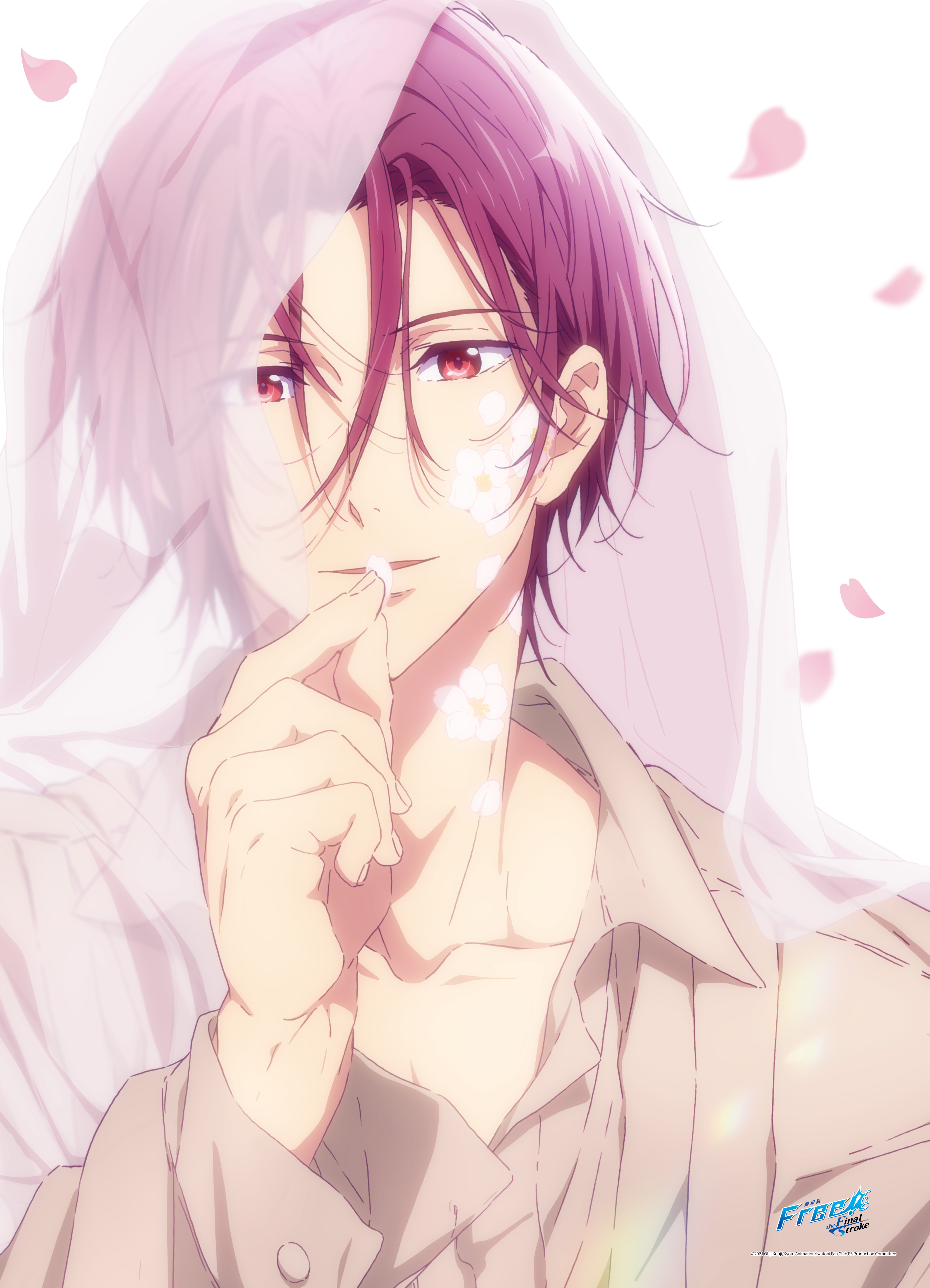 Free! -the Final Stroke-4K塑膠海報-凜紅