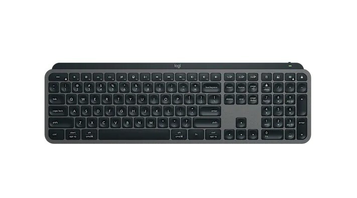 Logitech MX Keys S Bluetooth Keyboard- Black 920-011600