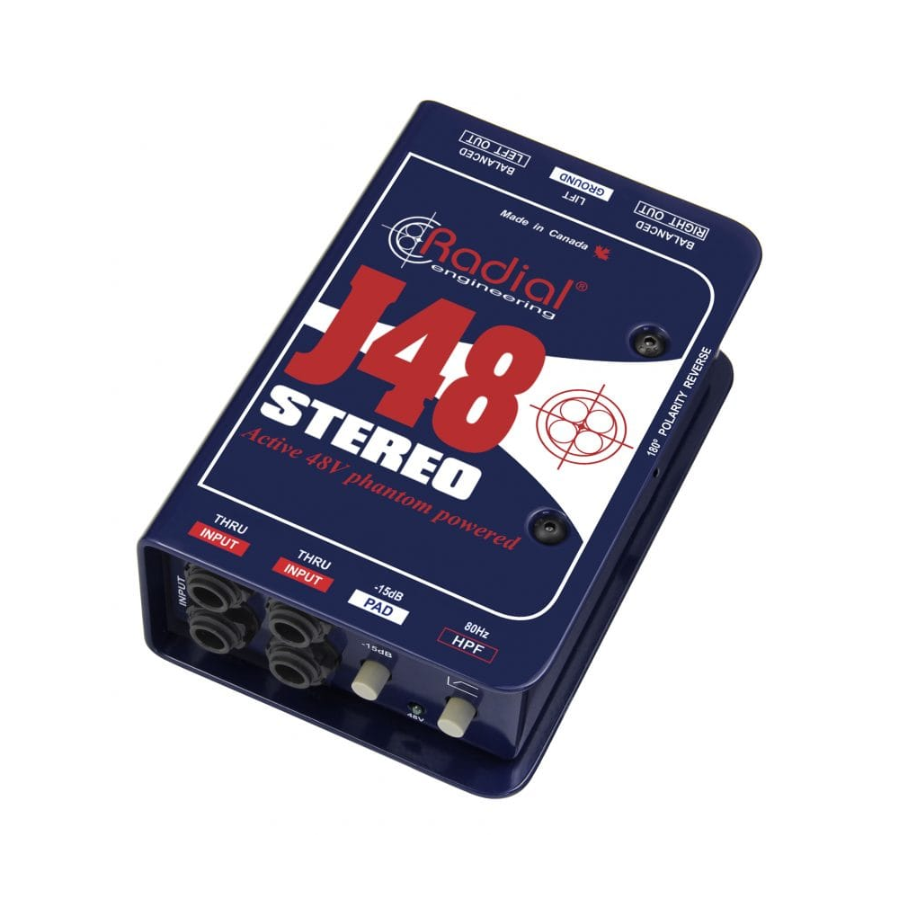 Radial Radial / J48 Stereo 雙通道主動式DI 第 2 張圖片｜三峽配件 / 週邊
