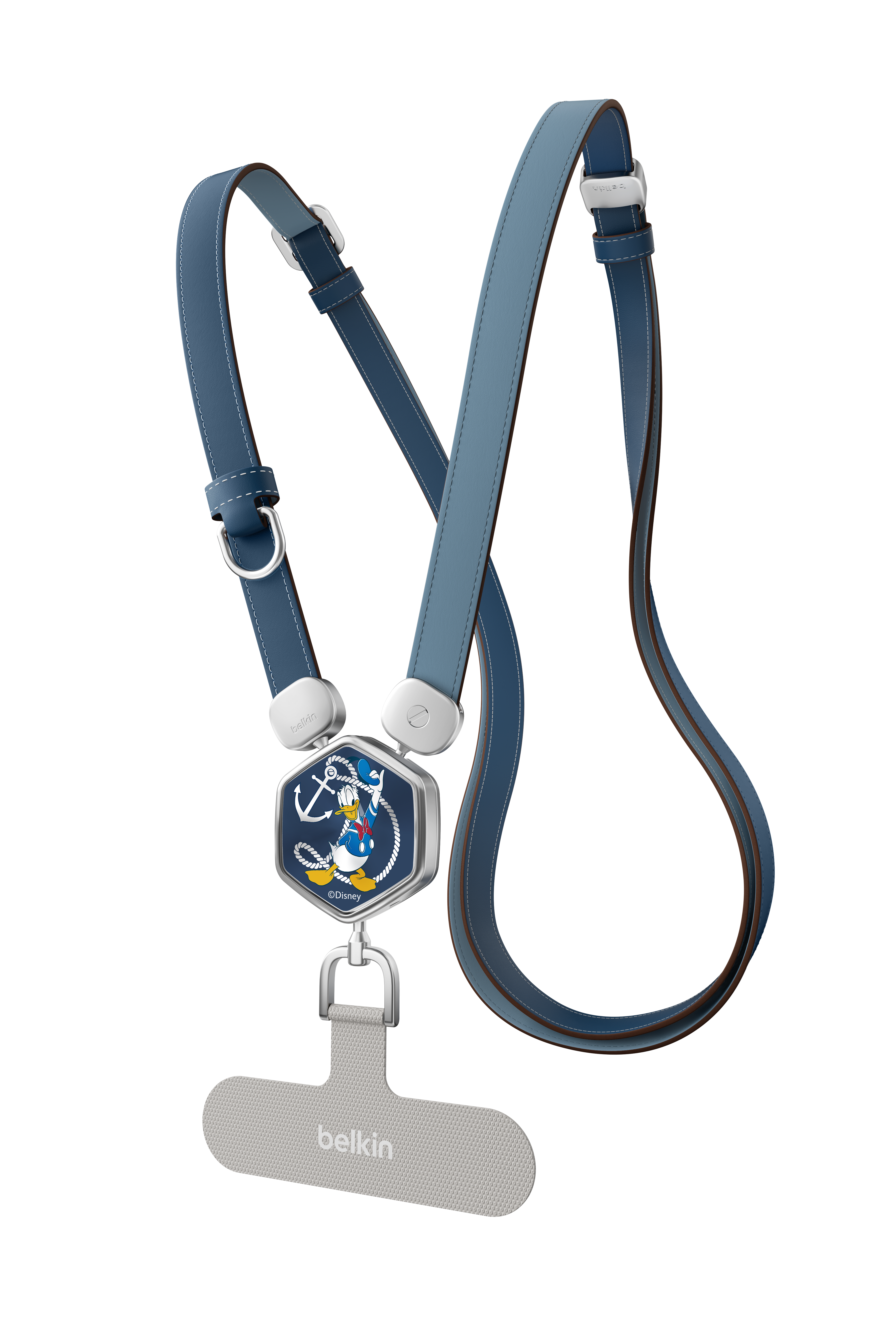 皮革手機掛繩 (唐老鴨, 迪士尼系列)