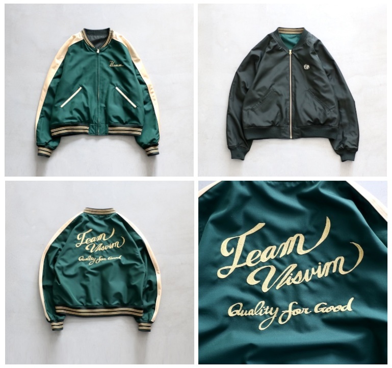 VISVIM 2025 DOUGLAS TEAM JKT *REVERSIBLE - GREEN SIZE 3 PRE ORDER ITEM (預訂中)