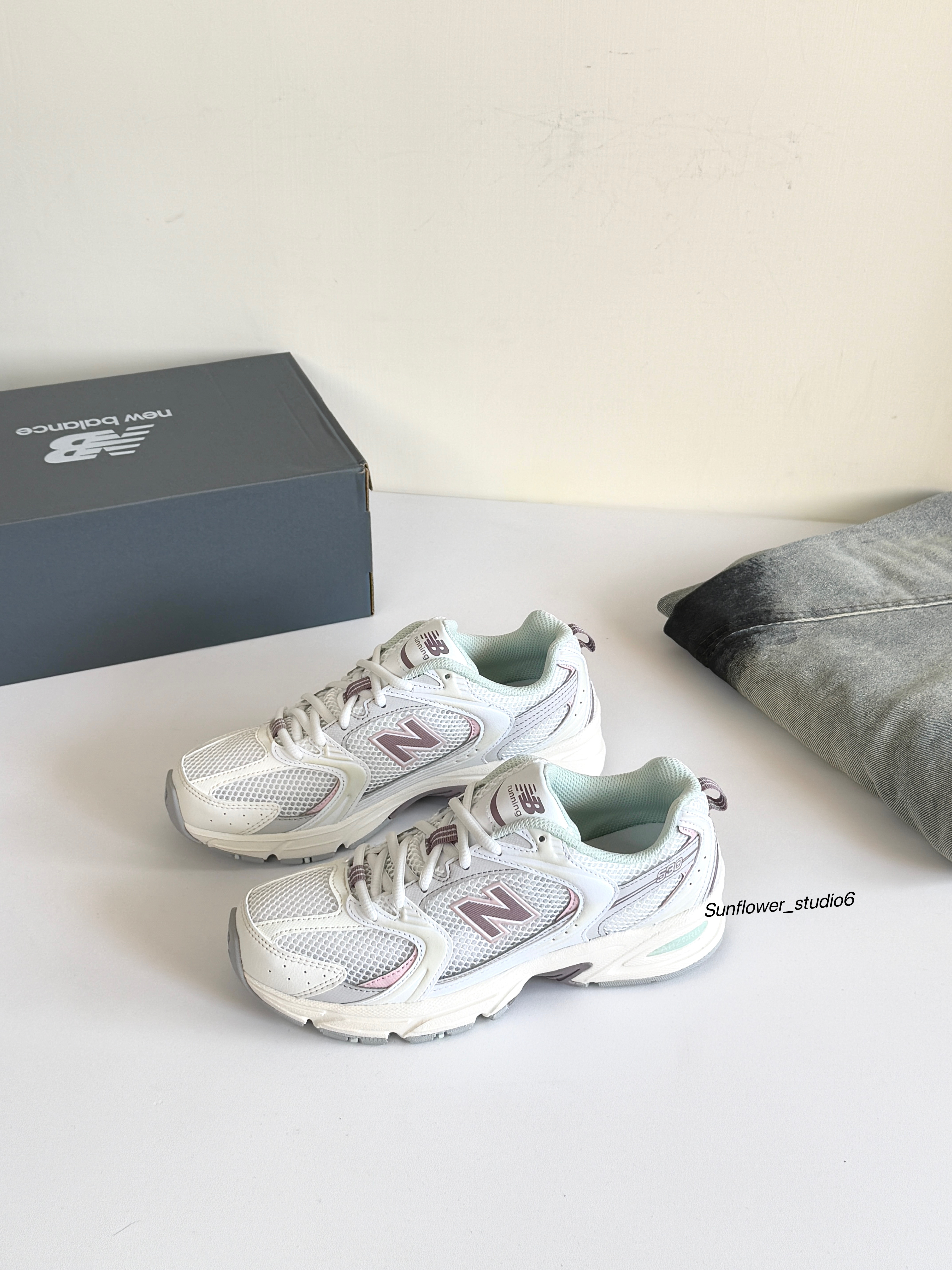 New Balance NB 530 草莓薄荷 粉紫色 淺綠色 復古 慢跑鞋 老爹鞋 U530NEB/預購