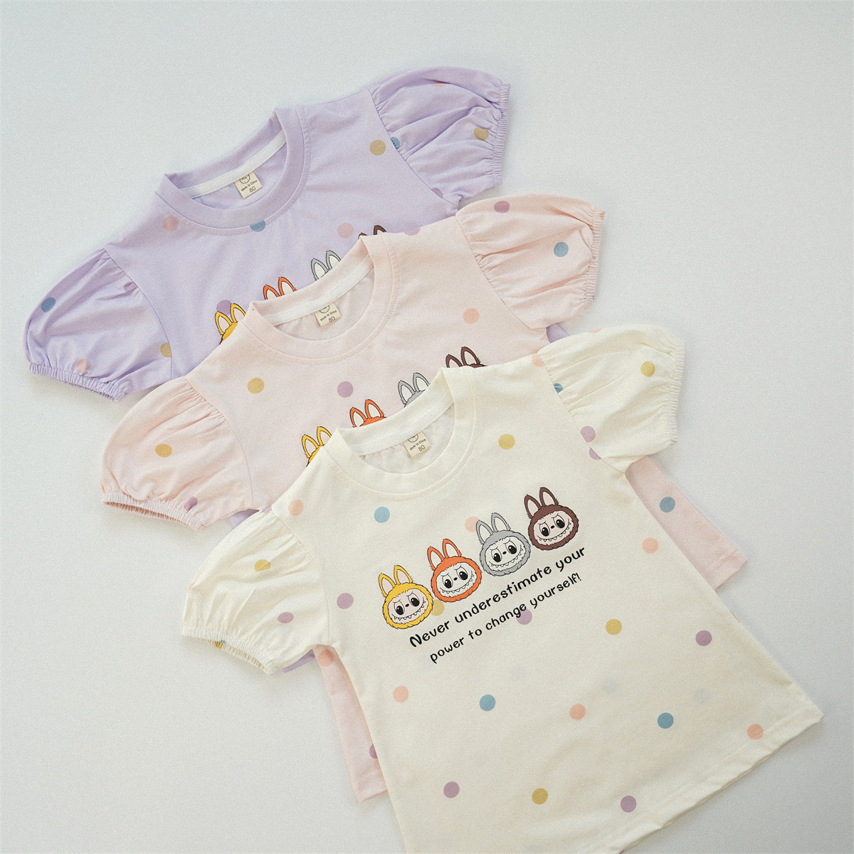 啦噗噗彩色點點洋裝