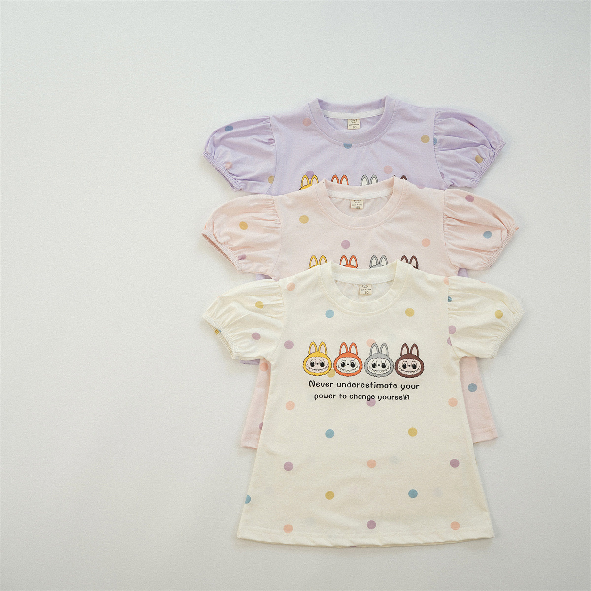 啦噗噗彩色點點洋裝