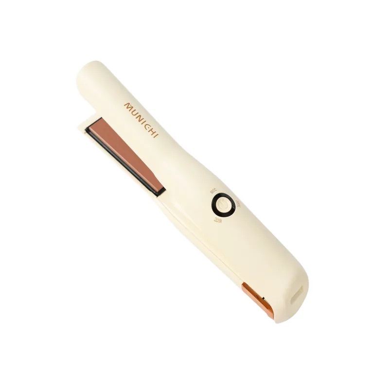 【MUNICHI沐尼黑】直捲兩用溫控無線離子夾(USB充電式)