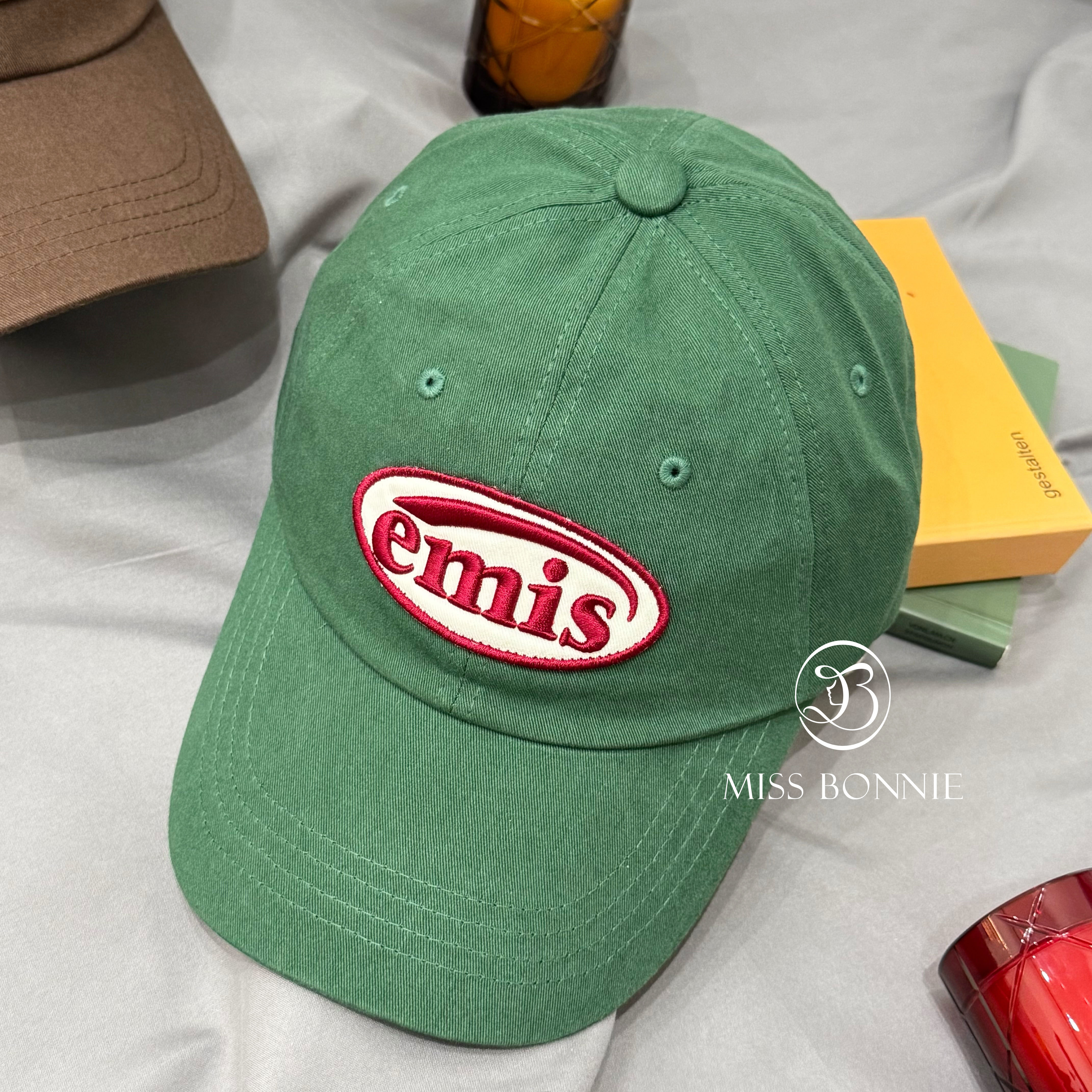 Emis圓標腳印棒球帽(共6色)